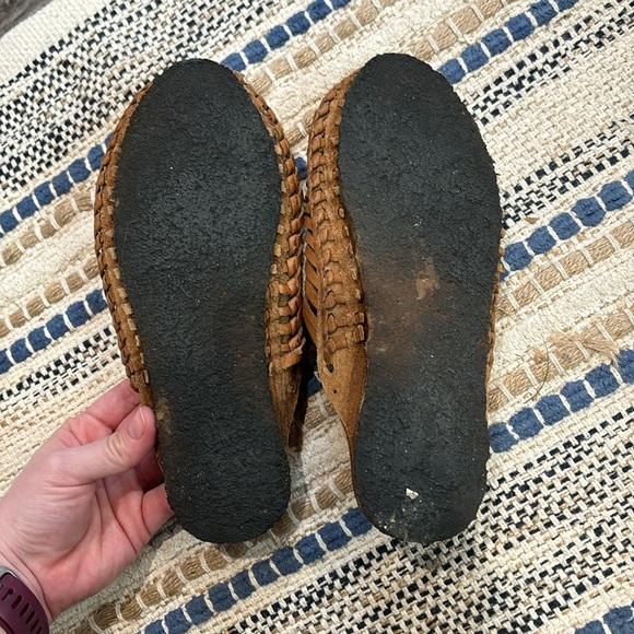 Mohinders Leather Diamond Slide “Honey” - Sz 7 - Picture 6 of 7